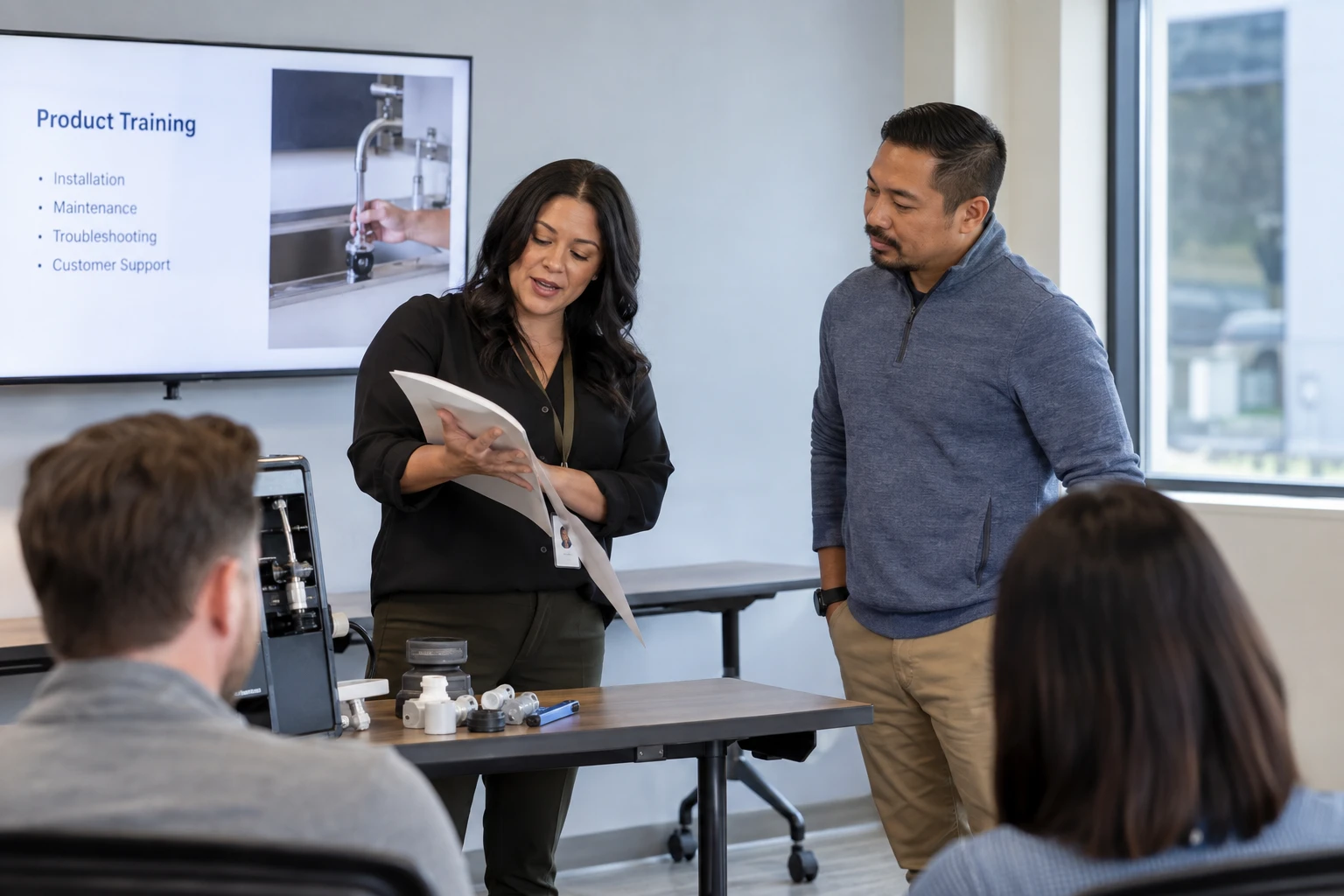 Support lead reviewing customer training responsibilities.