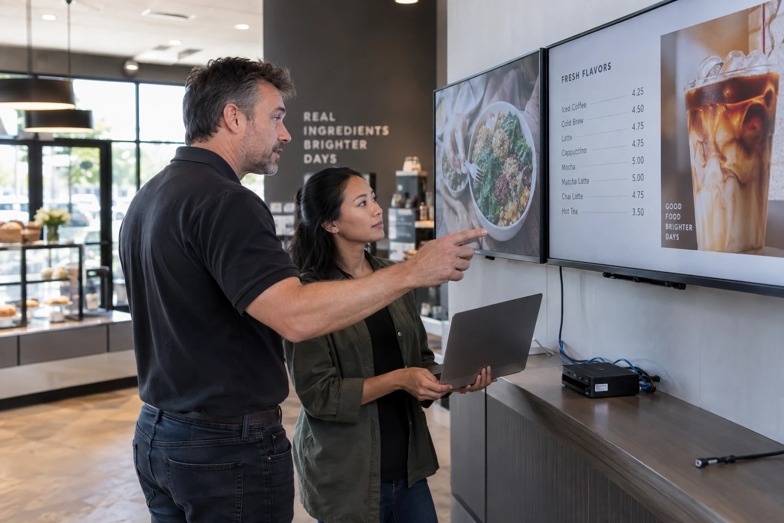 Integrator and IT specialist reviewing deployment requirements.